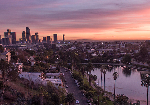 Los Angeles Top View